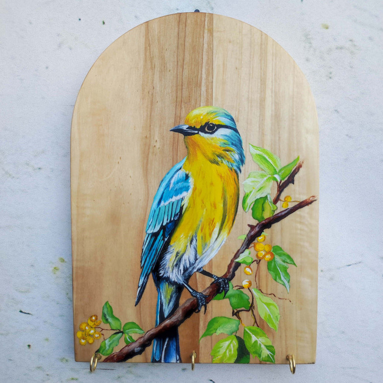 جاکلیدی دیواری چوبی