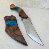 چاقو با تیغه فولاد آبدیده سختکاری شده