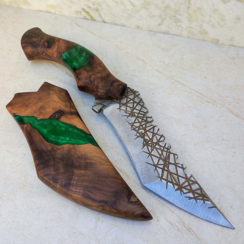 چاقو شکاری دستساز